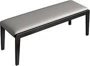 LYXWGRZD Upholstered Dining Bench, Wood Bench, Narrow Table Benches, Versatile Entryway Bench, Kitchen Table Bench, Sturdy and Stable, Bench end of Bed(80cm/31.4in)