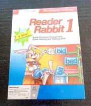 Learning Company-Reader Rabbit 1-Reading/Thinking Skills-Macintosh-Ages 3-6 NEW
