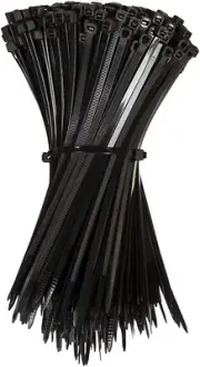 Cable Ties Zip Ties Nylon UV Stabilised Bulk Black Cable Tie Nylon Zip Ties for