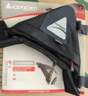 AXIOM CASCADE 1.2 Triangle Bicycle Frame Storage Bag ~ NOS FREE SHIPPING!