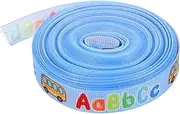 GRADENEVE 1 Roll Back to School Ribbon Yards Decorative Present Ribbon for DIY Crafts Hair Accessories Wreaths and Party Decorations Vibrant Crafting