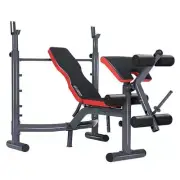 Powertrain Adjustable Weight Bench Home Gym Bench Press - 302 165x45x125cm Black