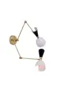 Fixture Wall Modern Scone 2 Arm Chandelier Mid Century Italian Light Lamp