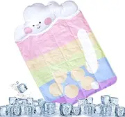 Dog Cooling Mat | Indoor Dog Cooling Gel Pad,Small to Large Animals Sleeping Bed Waterproof for Hot Days Sofa Car Seat RV Floor Kennel Backyard