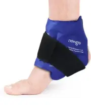 Newgo Ankle Ice Pack Wrap Injuries Reusable Hot/Cold Therapy Gel Pain Relief.