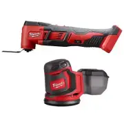 Milwaukee Cordless Oscillating Tool w/ Random Orbit Sander 18V Li-Ion (Tool Only