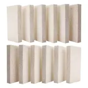 12 Pieces 9" x 4.5" x 1.25" Insulating Fire Brick, Ceramic, 2300F Rated, for ...