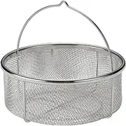 Qianly Food Strainer Basket Mesh Colander Frying Basket Drainer for Camping Outdoor Cooking