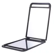 Large Hand Mirror with Double Handle - Double Sided Hand Held Mirror with Han...