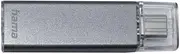 Hama USB Flash Drive 32GB USB-C 3.1 Data Storage with 70 MB/s Data Transfer Rate and Cap for Windows/MacBook, Anthracite, 00182470 Compact