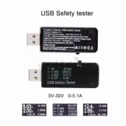 6 in 1 USB Tester Power off Protection Voltage Current Meter Power Detector