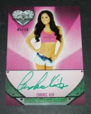 2014 Benchwarmer CANDACE KITA Eclectic #19 Green Foil Auto/10 PLAYBOY Playmate