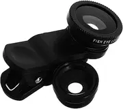 DECORNIJIA Wide-Angle Fisheye Lenses Kit Phone Camera Lens Set Macro Attachment Universal Smartphone Lenses