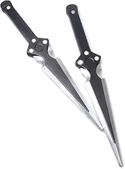 DAYSTART 14" Solid Foam Training Dagger and Plastic Mask for Costume Party Props
