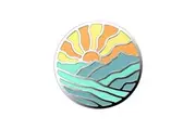 Popsockets PopGrip Universal Grip (Gen2) HolderEnamel Mountain Rays