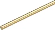 uxcell Brass Round Rods, 5/16 Inch Brass Solid Round Rod Lathe Bar Stock, 8mmx250mm Brass Rod for Drift Punches Various Shaft DIY Craft Model Plane Ship Cars, Pack of 1