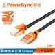 群加 Powersync CAT 7 10Gbps 耐搖擺抗彎折 超高速網路線 RJ45 LAN Cable【圓線】黑色 / 1M (CLN7VAR0010A)