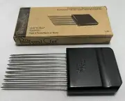 The Pampered Chef Hold 'N Slice #1101 Black New in Box