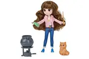 Wizarding World Harry Potter, 8-inch Brilliant Hermione Granger Doll Gift Set with 5 Accessories and 2 Outfits, Kids Toys for Ages 6 and up