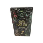 Universal Monsters 78 Card Tarot Deck And Digital Guidebook