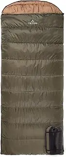 TETON Sports Celsius XL -18C/0F Sleeping Bag; 0 Degree Sleeping Bag Great for Cold Weather Camping