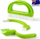 2/3 in1 Tile Grout Cleaning Brush Mould Remover Narrow Stiff Stain Cleaner AU