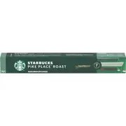 Starbucks by Nespresso Pike Place Coffee Pods 10 pack