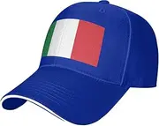 [SSIULUS] Italian Flag Casquette Cap Hats,Trucker,Baseball Cap with Snapback,Perfect for Summer,Golf