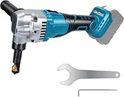 Cordless Metal Nibbler Compatible with Makita 18V Battery, 950W Brushless Electric Metal Shear with Auxiliary Grip and Rotatable Head for Cutting 1.6mm Steel Plate (No Battery)
