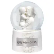 Mothers Day Snow Globe 5.9" Wind Up Music Box for Mothers Day Decorations Bir...