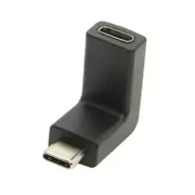 10Gbps 90 Degree USB 3.1 Type-C Male to Female Extension USB-C Adapter Connector