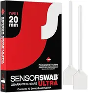 Sensor Swab Ultra 20mm Swabs - Camera Sensor Cleaner Swabs for Cleaning APS-H Mirrored or Mirrorless SLR & DSLR Cameras. Canon, Nikon, Sony - Sensor Dust & Oil Remover (Pack of 12)