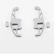 Car Steering Wheel Shift Paddles for Malibu XL Steering Wheel Shifters Shift Paddle Interior Modification Extended Shift Car Accessories HTEOPOEKFR(Silver)