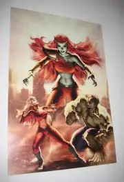 Hulk Poster #70 Thundra/Hulk Daughter Lyra/She-Hulk Alex Garner