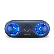 S6 Wireless Bluetooth Speaker Waterproof Portable Outdoor Loudspeaker, Black