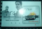 TRAIN Australian PROMO DISPLAY POSTER Bulletproof Picasso