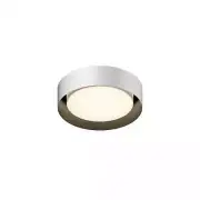 White Black LED Flush Mount from the Echo Collection