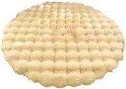 Fluffy Bedroom Carpet Durable Anti Slip and Warm Cold Floors Plush Carpets for Living Room Cute Room Decor Round Carpet