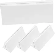FUNOMOCYA 4pcs Desk Divider Clamp Brackets Movable Partition Base for School Office Use Easy to Install and Portable Screen Support with Stable Framework Elegant Minimalist Design