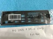 ASUS IO SHIELD FOR ASUS ROG STRIX X399 E GAMING ,ORIGINAL
