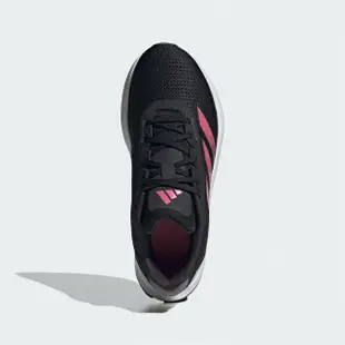 【adidas 愛迪達】慢跑鞋 女鞋 運動鞋 緩震 DURAMO SL W 黑粉 IF7885(8492)