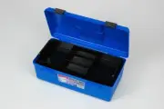 Fischer Plastics Blue Utility / Tool Box Medium with one tray 1H-137B