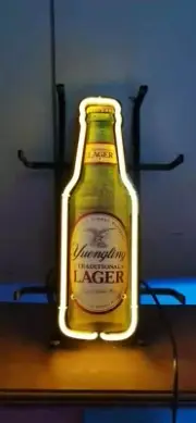 Yuengling Lager Bottle Beer 17" Neon Sign Lamp Light Gift Show Wall Bar Decor EM
