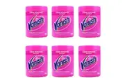 6x Vanish Laundry Detergent Powder Fabric Stain Remover Front & Top Loader 1kg