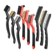 9-Piece Wire Brush Set Brush Cleaning Set is to Clean Welding Slag, Rust6614