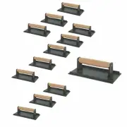 Steak Weight, Cast Iron 5'' x 9'', Rectangular Grill Press (12 PC)