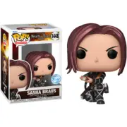 ATTACK ON TITAN Sasha Braus Metallic Exclusive Pop! Vinyl + POP PROTECTOR