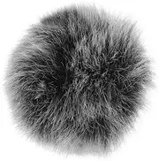 VICASKY Lavalier Microphone Furry Windscreen Tiny Microphone Cover Lapel Microphone Windscreen Furry Microphone Muff Lapel Mic Covers Wind Screen Furry Muffs Mic Windscreen Faux Wool