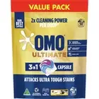 OMO Ultimate 3 in 1 Laundry Capsules 100 Pack ( 2 X 50 Packs )