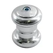 Tange Seiki Technoglide J-2 Headset 1 Inch , Silver with Top Cap , Silver